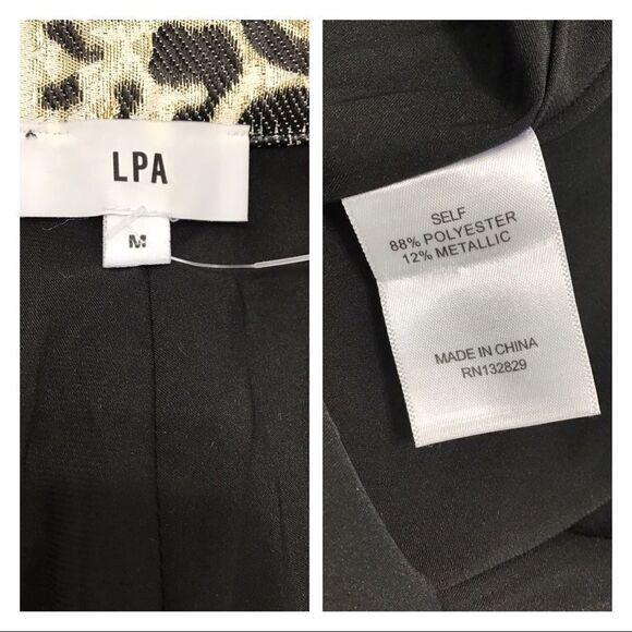 LPA Pant 88 In Luxe Leopard EUC Size Medium - Picture 6 of 8